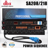DBX SA-108/SA-208/SA-218 POWER SEQUENCE Professional 8+2 POWER Timer, 8 Controllable POWER Channel+2