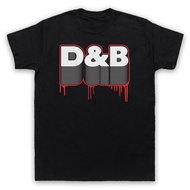 Summer hot selling men's T-shirt D&B DRUM AND BASS DNB FAN ELECTRONIC BREAKBEAT MUSIC MENS T-SHIRT