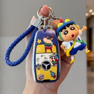 Mercedes-Benz E300L Key Cover c260l/GLC260/e300l/GLE300/s Crayon Shin-Chan Car Key Cover 8.3