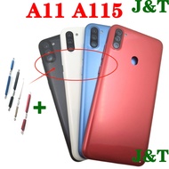For Samsung Galaxy A11 A115 Battery Back Cover Rear Housing Door Case On Off Button