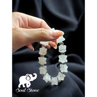 Soul Stone Natural Crystal White Melkaba