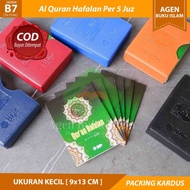 Al Quran Mujazzak B7 Ukuran Kecil Al Quran Hafalan Per 5 Juz Rasm