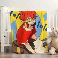 Hot Game M-Mystic Messenger 707 Blanket Soft and Skin Friendly For Couch Bed Napping Bedspread All S