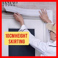 [CLEARANCE] 10cm DIY wall wainscoating wainscoting chair rail wall stickers self-adhesive skirting f