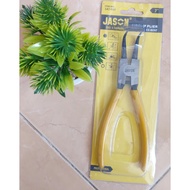 Jason 7" Open Bent SNAPRING Pliers