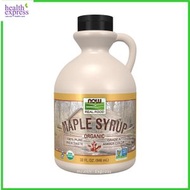 NOW Foods - 有機琥珀色 A 級楓糖漿 - 32 盎司 [香港行貨] 此日期前最佳:2027年04月30日