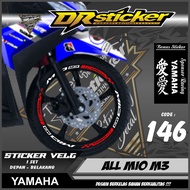 Rim Sticker - Rim Cutting Sticker Cutting Motor MIO M3