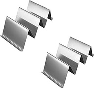 2-Piece Taco Stainless Steel Shelf Set with Bracket and Tray Style Tortillas Burritos Family Gatheri