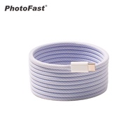 PhotoFast Mag Cable編織磁吸快充線2米/ 微霧紫
