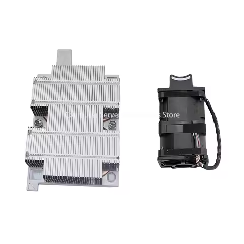 NEW For Dell Poweredge R540 R440 2nd CPU Heatsink 01CW2J 1CW2J w/ Cage Heatsink Cooling Fan Server H