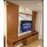 TV Cabinet 10ft with deco panel