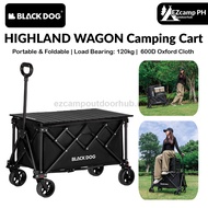 Blackdog HIGHLAND WAGON Camping Cart Portable Foldable Multipurpose Trolley with Table Board