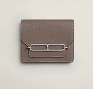 低於原價❤️‍🔥Hermes Roulis slim Etoupe大象灰銀扣