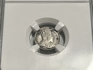 1903年 愛德華七世 香港斗零 伍仙 5仙 五仙銀幣 評級銀幣 NGC VF DETAILS 香港早期錢幣