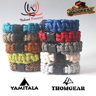 Bracelet Simple ParacordTALI for Men and Women Couple Adventure Survival EDC Gear Cobra Buckle Mini 