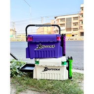 Bazooka Fishing Tackle Box Model F-2080 Fishing Box Tackle Box