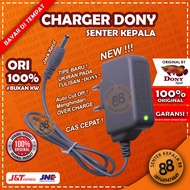 BARU !!! Dony Alat Pengecas Charger Senter Kepala DONI Cas 100% ORIGINAL ASLI 1 LUBANG JACK KECIL DO