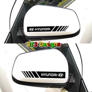 HYUNDAI MIRROR STICKER 2pcs