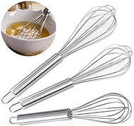 8/10/12 Inch Stainless Steel Manual Egg Beater Whisk Blender Cream Hand Mixer Kitchen Gadgets And Accessories Cooking Tools