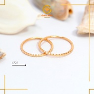 Gallery 21 - Simple Gold Ring 8K 6K Gold Korean Style Listring CP 25 CP 26 Jumbo RingADA