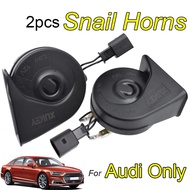 2pcs Car Horn Hon Siput Bunyi Kuat 125db For Audi A1 A3 A4 A5 A6 A7 A8 Q3 Q5 Q7 Q8 S4 S6 TT Loud Wat