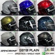 Grachshaw Helmet G919i Glazzo Mono Motorcycle Helmet Gracshaw G919i Mono same like ARC Ritz Helmet (
