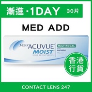 ACUVUE - (MED) ACUVUE MOIST MULTIFOCAL 漸進日拋棄隱形眼鏡 [行貨]