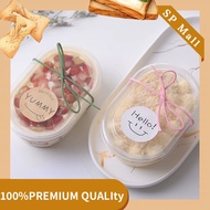 SP MaII-(280ml/500ML)50pcs Transaprent Dessert Box for Chocolate Cake Tiramisu Pudding Jelly Bekas K