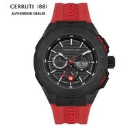 (Official Warranty) CERRUTI 1881 Ruscello Chronograph Men Watch CTCRA30003