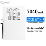 『全球購』適用於三星Galaxy TAB A7 T500 T505C SCUD-WT-N19 內置平板電池