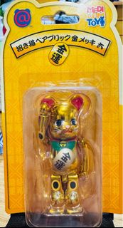 Bearbrick 金運招財貓 100%