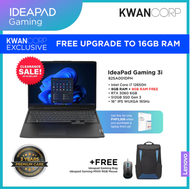 (CLEARANCE) Lenovo IdeaPad Gaming 3i 82SA001DPH Intel i7 12650H 8GB RAM RTX3060 6GB 512GB SSD Gen 3 16" IPS WUXGA 165Hz Gaming Laptop