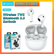 CELEBRAT W62 TWS Earbuds Bluetooth 5.3 Earphones Semi-In-Ear Wireless Sports Music Headset Touch Sen