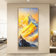 Sunshine Jinshan Entrance Entrance Decoration Painting Landscape Painting Backer Painting 2025 New S