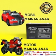 **PROMO TERBATAS**Aki Mainan Motor Anak 6V 7Ah Aki Mobil Mainan Anak VRLA MAXSTROM MS7-6