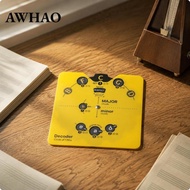 [AWHAO] Circle of Fifths Wheel Fold-out Stand Music Theory Wheel Chord Chord Progression Guide PP Pl
