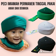 Permanent Imamah Cap Permanent Imamah Cap Adult Imamah Cap Boys Imamah Cap Children's Imamah Cap