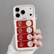 New Year's Wealth Rush Case For Oppo Reno 10 10pro 9 9pro1111f 11pro 12 12pro12f Phone Case Hard Ant