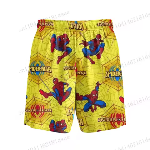 HOT 3D printed shorts spider man Beach sleeping sports outdoor polyester fiber men and women adults 