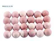 24Pcs Natural Cedar Balls Aromatic Red Cedar Wooden  Balls for Clothes Storage Drawer Wardrobe Fresh