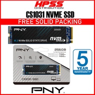 PNY CS1031 NVME SSD CS1031/CS2140 M.2 2280 NVMe Gen3x4 SSD 256GB/512GB/1TB CS2241 5 Years Warranty