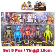Fnaf Five Nights At Freddy Set 5 Pcs Action Figure Toys