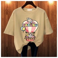 GET FASHION - KAOS LABUBU / T-SHIRT LABUBU / BLUS LABUBU / KAOS OVERSIZE LABUBU / KAOS COTTON COMBED