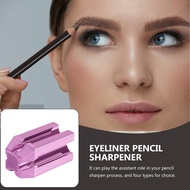 Alat Pengasah Pensil Kening Healeved, Pengasah Pensil Solek, Pengasah Pensil Celak Ujung Rata, Pengi