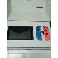nintendo switch v2 (used)( 10 digital games)