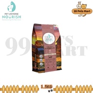 PET UNIVERSE NOURISH Heritage Collection Rustic Blend 1.5kg Dry Cat Food/ Makanan Kucing/ Pet Food