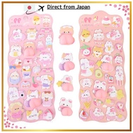 Set of 2 Squishy Butt Stickers, 3D 3D Stickers, Butt Stickers, Planner Stickers, Large Quantity, Cut