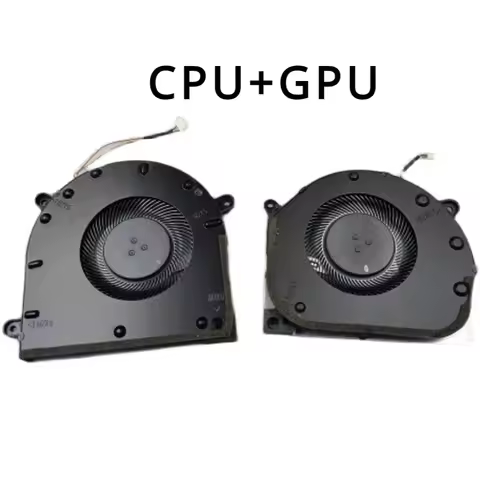 New CPU cooling Fan & GPU Fan For Lenovo Legion Y7000-2019 Y540-15IRH GTX1660Ti