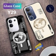 Softcase Glass For VIVO Y29 (4G) & VIVO Y29 (5G) - Case Handphone For VIVO Y29 (4G) & VIVO Y29 (5G) 