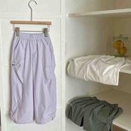 [Tree House Children's Clothing] 2025 Spring Summer 40451 Car Folding Feet Drawstring Overalls (Gree